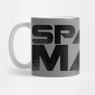 Space Man (black) Mug